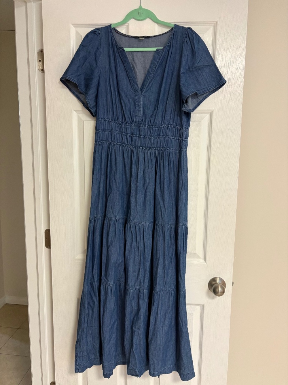 Tommy Hilfiger denim maxi dress